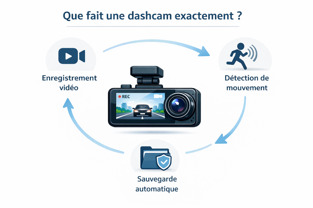 Illustrazione Sicurezza alla guida: perché una buona dashcam può salvare le prove in caso di incidente