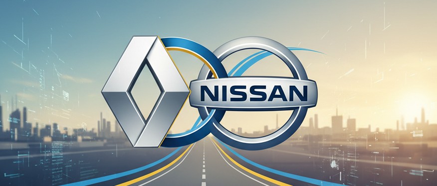 Illustrazione Nissan sull'orlo del baratro: perché vendere la sua tecnologia ai rivali di Renault