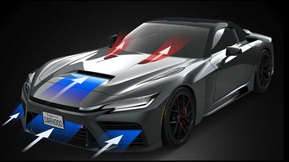 Illustrazione Toyota GR GT: il V8 biturbo da 650 CV che sfida Ferrari
