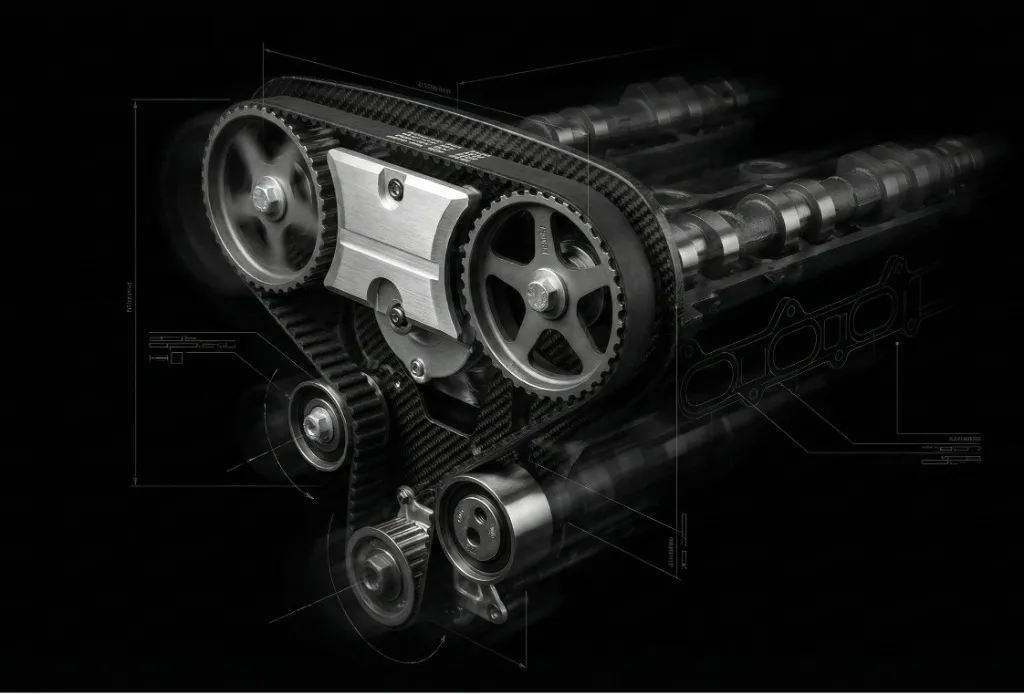 Distribuzione del motore, dettaglio tecnico