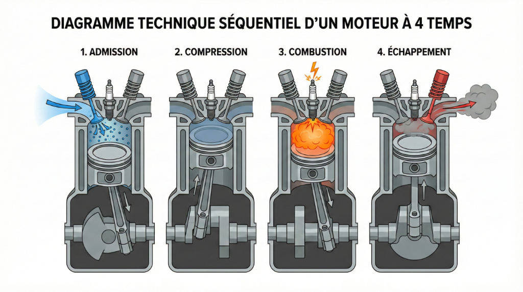 Ciclo a 4 tempi