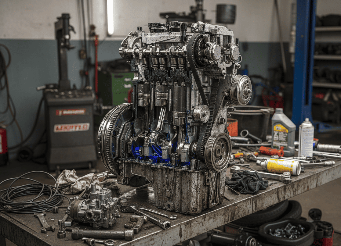 Illustration Ford EcoBoost 1.0: la cinghia che distrugge il motore in silenzio, modelli e rischi